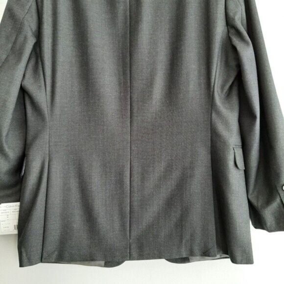 CALVIN KLEIN | NEW 100% Wool Light Blazer Jacket Men's Sz 38 S - Picture 10 of 13